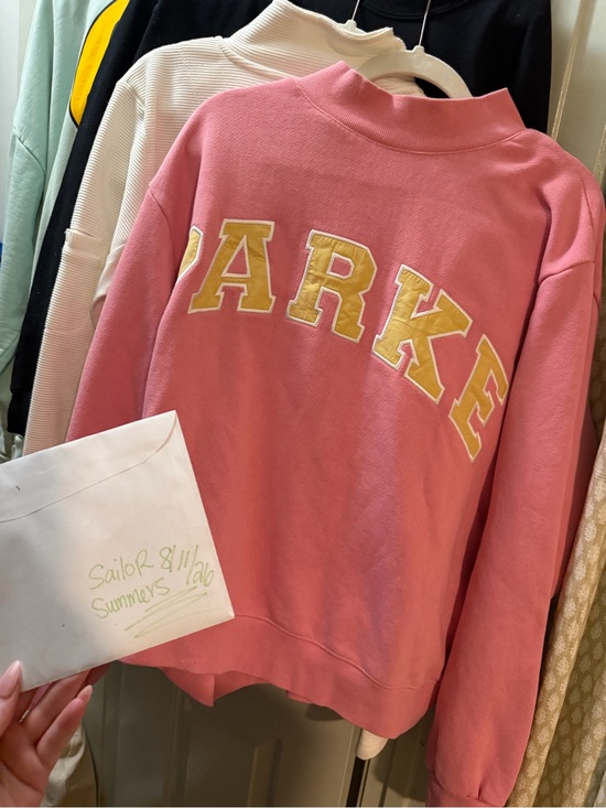 Parke Sweaters - Parke pink and yellow summer land drop